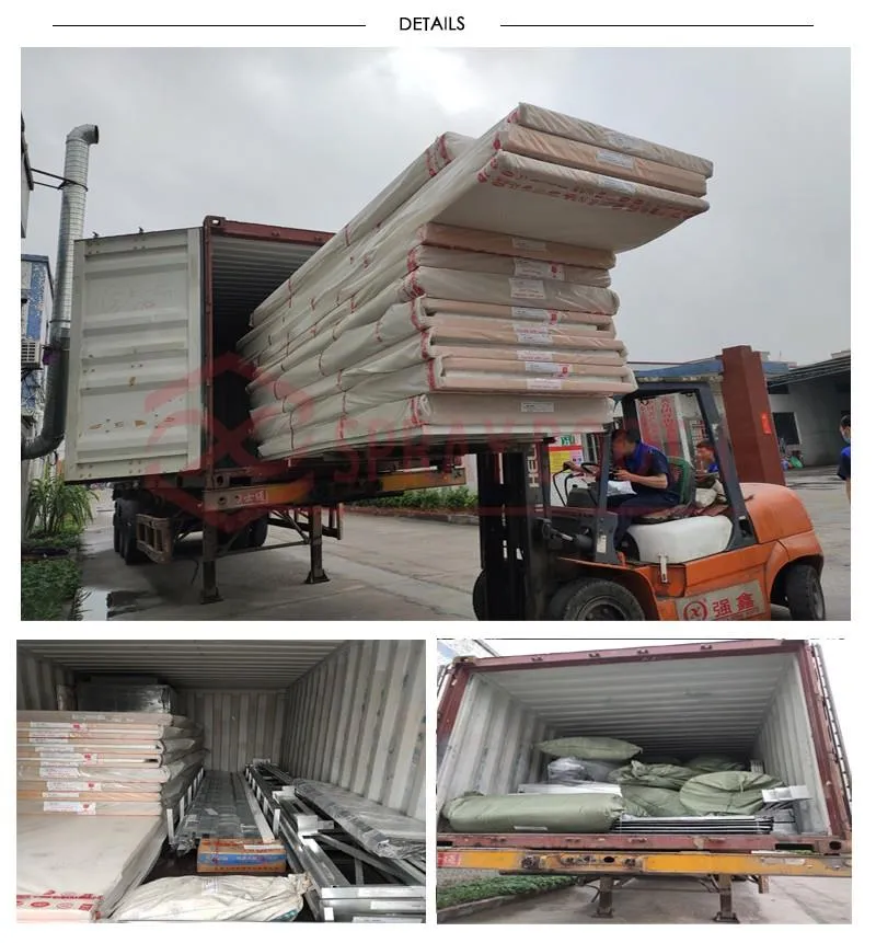 water curtain spray booth to Chile