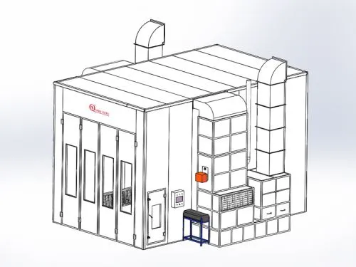 Ako zlepšiť kvalitu vzduchu v lakovacej kabíne nákladných vozidiel a autobusov?